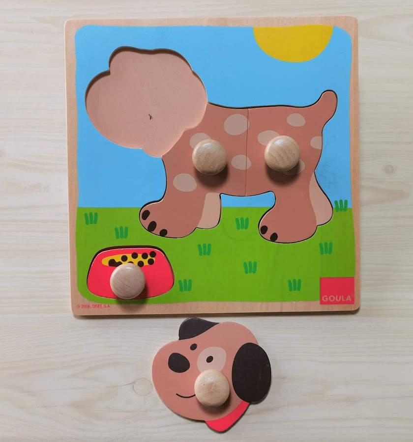 1歳向けパズルのねらいを理解して思考力を養おう！モンテッソーリのはめこむお仕事④ | モンテッソーリの小部屋